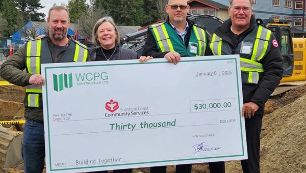 $30,000 donation from WCPG brings us another step closer to funding goal