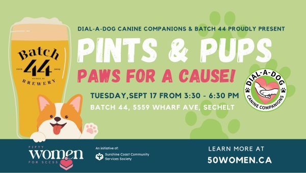 Pints & Pups Paws For a Cause!